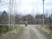 サンクトペテルブルグのダーチャ村散歩