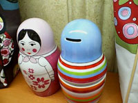 マトリョーシカ貯金箱