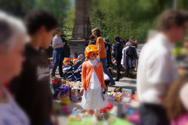 「女王の日」フォンデル公園