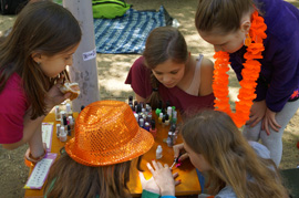 「女王の日」フォンデル公園