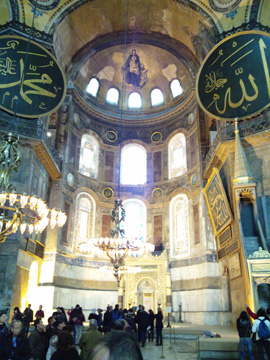 トルコ・イスタンブール　アヤソフィア