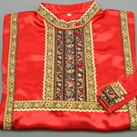 男性用ルバーシカ（赤）