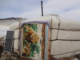 モンゴルのゲル