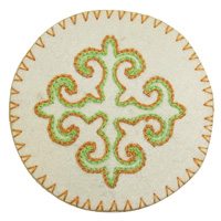 キルギスの鍋敷き