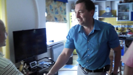 ホームステイ先