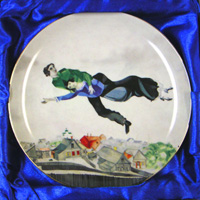 シャガール絵皿