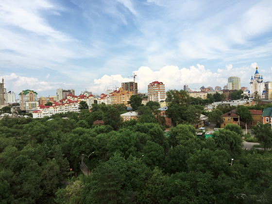 ハバロフスクのパノラマ