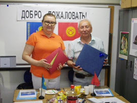 キルギス・カザフ代表団