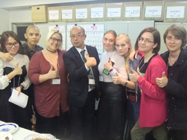 ハバロフスク代表団来訪