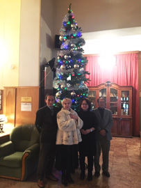 モスクワ・作家同盟会館で