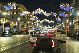 サンクトペテルブルク・ネフスキー大通り