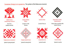 ベラルーシ伝統模様