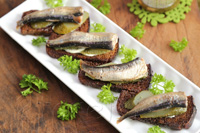 燻製イワシ（スプラット）オイル漬け