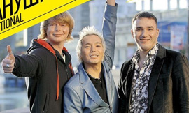 2期イワーヌシュキメンバー（左からアンドレイ、オレグ、キリル）