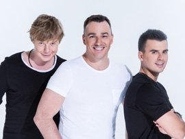 3期イワーヌシュキメンバー（左からアンドレイ、キリル、キリル）