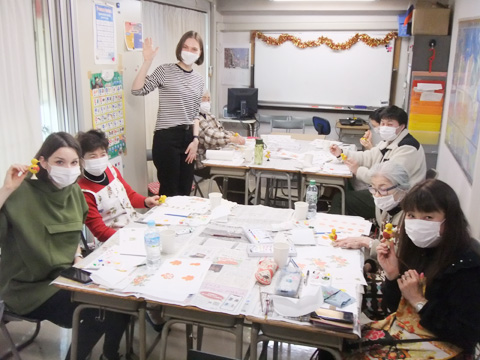 ロシア民芸品「鳥笛」絵付け教室