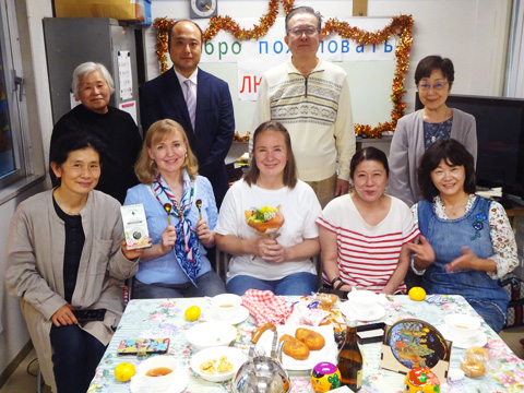 リューバさん歓迎会