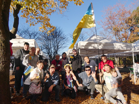 ウクライナ避難者交流BBQ