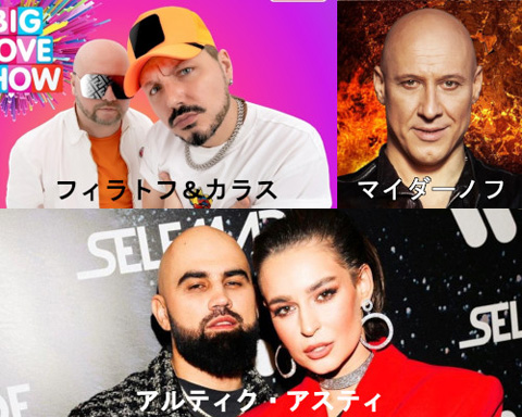 ロシア・トップ10