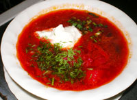 レストラン「アムール」の料理