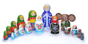 いろいろなマトリョーシカ