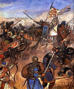 タタール軍の襲撃