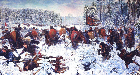 ボルチェネヴォ村近くでの戦闘