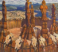 偶像（異教のルーシ）ニコライ・コンスタンチノビッチ・リョーリフ １９１０年