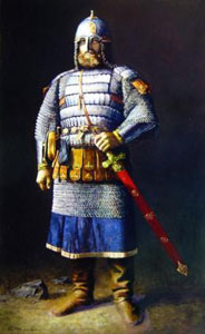 武装するユーリー・ドルゴルーキー