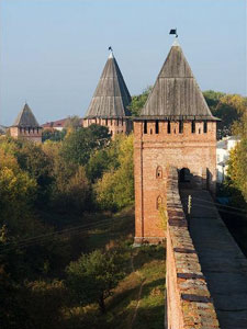 スモレンスクのクレムリンの城壁