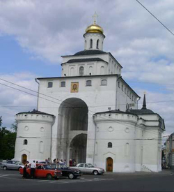 アンドレイによって建設されたウラジーミルの黄金の門