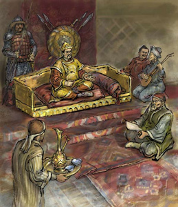 キプチャク汗国の汗の本営