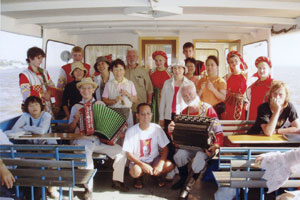 アムール河遊覧船上コンサート