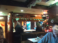 ロシア料理店「カリンカ」店内