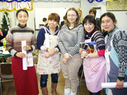 協会スタッフとラシンカのOさん