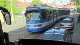 クラクフの市内電車