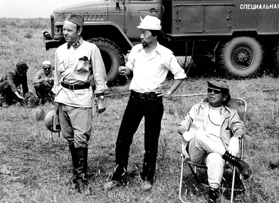 『戦争と人間』ロケ