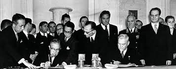 日ソ共同宣言署名場面