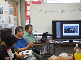 歓迎会と横浜港見学
