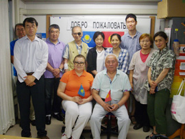 キルギス・カザフ代表団