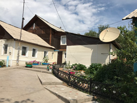 シベリア・ヒローク市のペンション