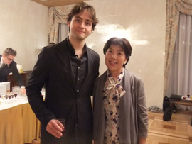 ロシア大使館でのピアノコンサート