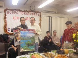 ハバロフスク代表団来訪