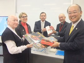 ハバロフスク代表団来訪